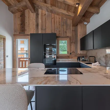 Avec Piscine Et Proche Centre - Fr-1-569-195 Chalet Megeve